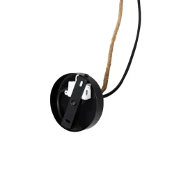 QAZQA Pendelleuchten|Wohnzimmerlampen*Klassische Pendelleuchte Gold mit Seil - Animal Monkey