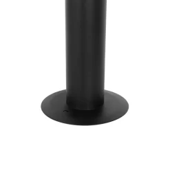 QAZQA Gartenbeleuchtung|Laternen Außen*Klassische Stehleuchte für den Außenbereich schwarz 100 cm IP44 - Dover