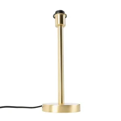 QAZQA Leuchten Ohne Schirm|Tischlampen*Klassische Tischlampe Messing ohne Schirm - Simplo