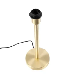 QAZQA Leuchten Ohne Schirm|Tischlampen*Klassische Tischlampe Messing ohne Schirm - Simplo