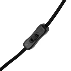 QAZQA Tischlampen|Wohnzimmerlampen*Klassische Tischlampe Stahl mit plissiertem Schirm weiß 35 cm - Simplo