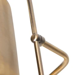 QAZQA Küchenlampen|Tischlampen*Klassische Tischlampe/Notarlampe Bronze - Banker