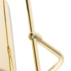 QAZQA Schlafzimmerlampen|Küchenlampen*Klassische Tischlampe/Notarlampe Messing - Banker