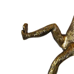 QAZQA Wandleuchten|Wohnzimmerlampen*Klassische Wandleuchte Gold - Affe Animal