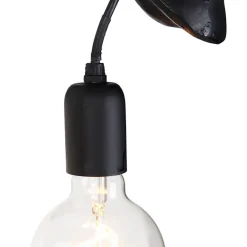 QAZQA Wandleuchten|Wohnzimmerlampen*Klassische Wandleuchte Schwarz - Tier Giraffe