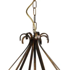 QAZQA Led-Kronleuchter|Kronleuchter*Klassischer Kronleuchter Antikgold 8 Lichter - Giuseppe 8