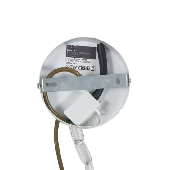 QAZQA Led-Kronleuchter|Kronleuchter*Klassischer Kronleuchter Creme 5-flammig - Giuseppe