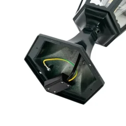 QAZQA Gartenbeleuchtung|Stehlampen Außen*Klassischer Laternensockel für den Außenbereich, dunkelgrün, IP44 – New Orleans