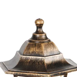 QAZQA Gartenbeleuchtung|Laternen Außen*Klassisches Laternen-Antikgold - New Haven