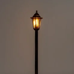 QAZQA Gartenbeleuchtung|Laternen Außen*Klassisches Laternen-Antikgold - New Haven