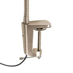 QAZQA Led-Tischleuchten|Tischlampen*Klemm-Schreibtischlampe Stahl inkl. LED mit Touch-Dimmer - Lionard