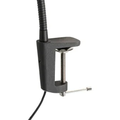 QAZQA Schlafzimmerlampen|Küchenlampen*Klemm-Schreibtischleuchte schwarz inkl. LED mit Touchdimmer - Lionard
