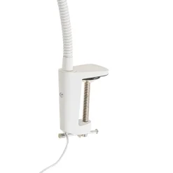 QAZQA Led-Tischleuchten|Tischlampen*Klemm-Schreibtischleuchte weiß inkl. LED mit Touch-Dimmer - Lionard