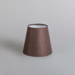 QAZQA Led-Kronleuchter|Kronleuchter*Kronleuchter beige 60 cm mit braunen Lampenschirmen - Giuseppe 8