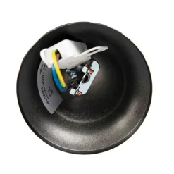 QAZQA Led-Kronleuchter|Kronleuchter*Kronleuchter braun plissiert creme Klemmkappe 5-Licht - Giuseppe