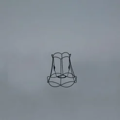 QAZQA Lampenschirme*Lampenschirm aus Metall schwarz 20/19 - Granny Frame