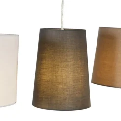 QAZQA Schlafzimmerlampen|Küchenlampen*Land Hängelampe Stahl 5-Licht - Hermina