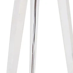 QAZQA Leuchten Ohne Schirm|Stehlampen*Land Stehlampe Stativ weiß - Stativ Classic