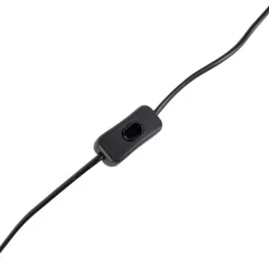 QAZQA Leuchten Ohne Schirm|Tischlampen*Land Tischlampe ohne Schatten Vintage grau Holz - Ysop