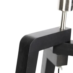 QAZQA Leuchten Ohne Schirm|Stehlampen*Landhaus Stehlampe Stativ Schwarz ohne Schirm - Puros