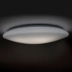 QAZQA Schlafzimmerlampen|Küchenlampen*LED Deckenleuchte 80 cm Sterneffekt mit Fernbedienung - Extrema