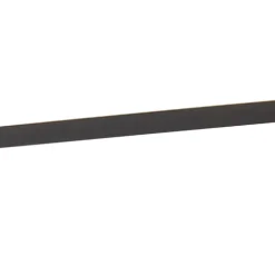 QAZQA Led Panels|Led-Deckenleuchten*LED Panel Schwarz 40 cm inkl. LED mit Fernbedienung - Liv