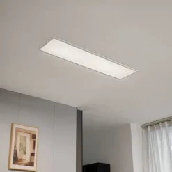 QAZQA Professional Led Panels|Led-Deckenleuchten*LED-Einbaupanel weiß rechteckig inkl. LED 3000K - 6500K mit Dip-Schalter - Seagal