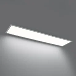 QAZQA Professional Led Panels|Led-Deckenleuchten*LED-Einbaupanel weiß rechteckig inkl. LED 3000K - 6500K mit Dip-Schalter - Seagal
