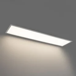 QAZQA Professional Led Panels|Led-Deckenleuchten*LED-Einbaupanel weiß rechteckig inkl. LED 3000K - 6500K mit Dip-Schalter - Seagal