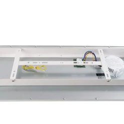 QAZQA Led Panels|Led-Deckenleuchten*LED-Panel aus Stahl 80 cm inkl. LED mit Fernbedienung - Live