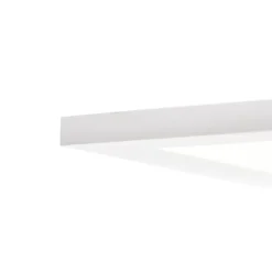 QAZQA Schlafzimmerlampen|Küchenlampen*LED-Panel weiß inkl. LED und Dimmer mit Fernbedienung - Liv