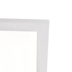 QAZQA Schlafzimmerlampen|Küchenlampen*LED-Panel weiß inkl. LED und Dimmer mit Fernbedienung - Liv