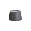 QAZQA Lampenschirme*Leinen Lampenschirm grau 25/16
