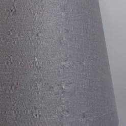 QAZQA Lampenschirme*Leinen Lampenschirm grau 25/16