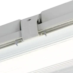 Shada Gartenbeleuchtung|Deckenleuchten Außen*Leuchtstofflampe inkl. LED 1800 lm und Bewegungsmelder IP65 - Sockel