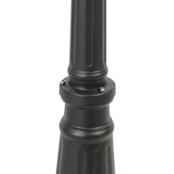 QAZQA Gartenbeleuchtung|Laternen Außen*Ländliche Außenlaterne schwarz IP44 - New Orleans 3