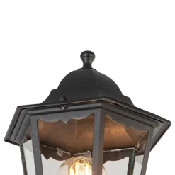 QAZQA Gartenbeleuchtung|Laternen Außen*Ländliche Außenlaterne schwarz IP44 - New Orleans 3