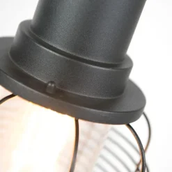 QAZQA Gartenbeleuchtung|Laternen Außen*Ländliche Außenleuchte schwarz IP44 - Guardado