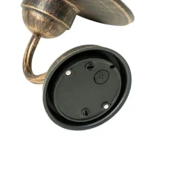 QAZQA Gartenbeleuchtung|Außenwandleuchten*Ländliche Außenwandleuchte Antikgold IP44 - Kansas