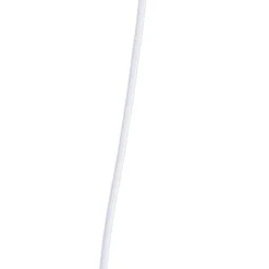 QAZQA Pendelleuchten|Wohnzimmerlampen*Ländliche Hängelampe weiß 50 cm - Corda Flat