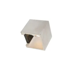 QAZQA Schlafzimmerlampen|Küchenlampen*Ländliche quadratische Wandleuchte aus Beton - Alban