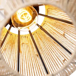 QAZQA Stehlampen|Wohnzimmerlampen*Ländliche Stehlampe Stativseil - Jenthe