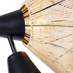 QAZQA Stehlampen|Wohnzimmerlampen*Ländliche Stehlampe Stativseil - Jenthe