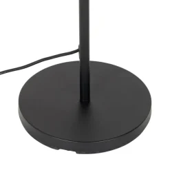 QAZQA Gartenbeleuchtung|Led-Außenleuchten*Ländliche Stehleuchte schwarz mit Bambus inkl. LED - Kaiser