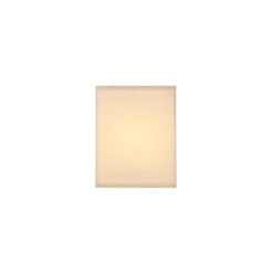 QAZQA Schlafzimmerlampen|Esszimmerlampen*Ländliche Wandleuchte Beige mit Stoffschirm - Vete