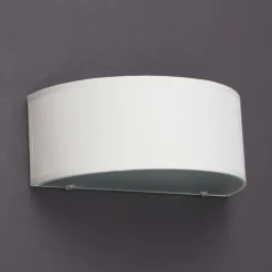 QAZQA Wandleuchten|Wohnzimmerlampen*Ländliche Wandleuchte halbrund creme - Drum