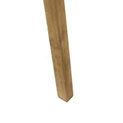 QAZQA Schlafzimmerlampen|Esszimmerlampen*Ländliches Stativ Vintage Holz mit Leinenschirm Taupe 45 cm - Tripod Classic