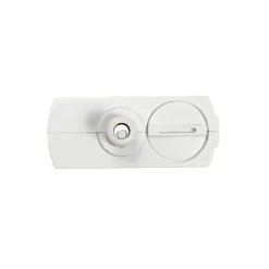 QAZQA Aufbaustrahler|Deckenstrahler*Luxus-Pendelleuchtenadapter für 1-phasiges Schienensystem weiß - Iconic