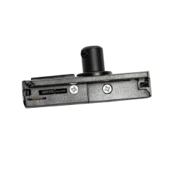 QAZQA Deckenstrahler|Aufbaustrahler*Luxus-Pendelleuchtenadapter für 1-phasiges Schienensystem schwarz - Iconic