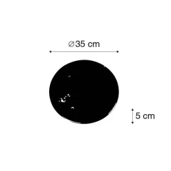 QAZQA Stehlampen*Marmorfuß Weiß für Stehlampe - Editor